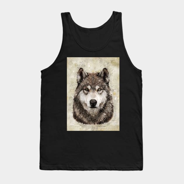 Wolf Tank Top by Durro